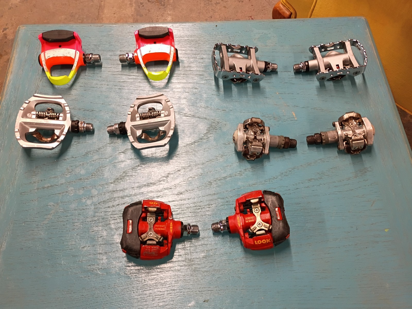 Vintage & Modern Clipless Pedals – Shimano SPD, Look S2 Moab, Look ARC Carbon