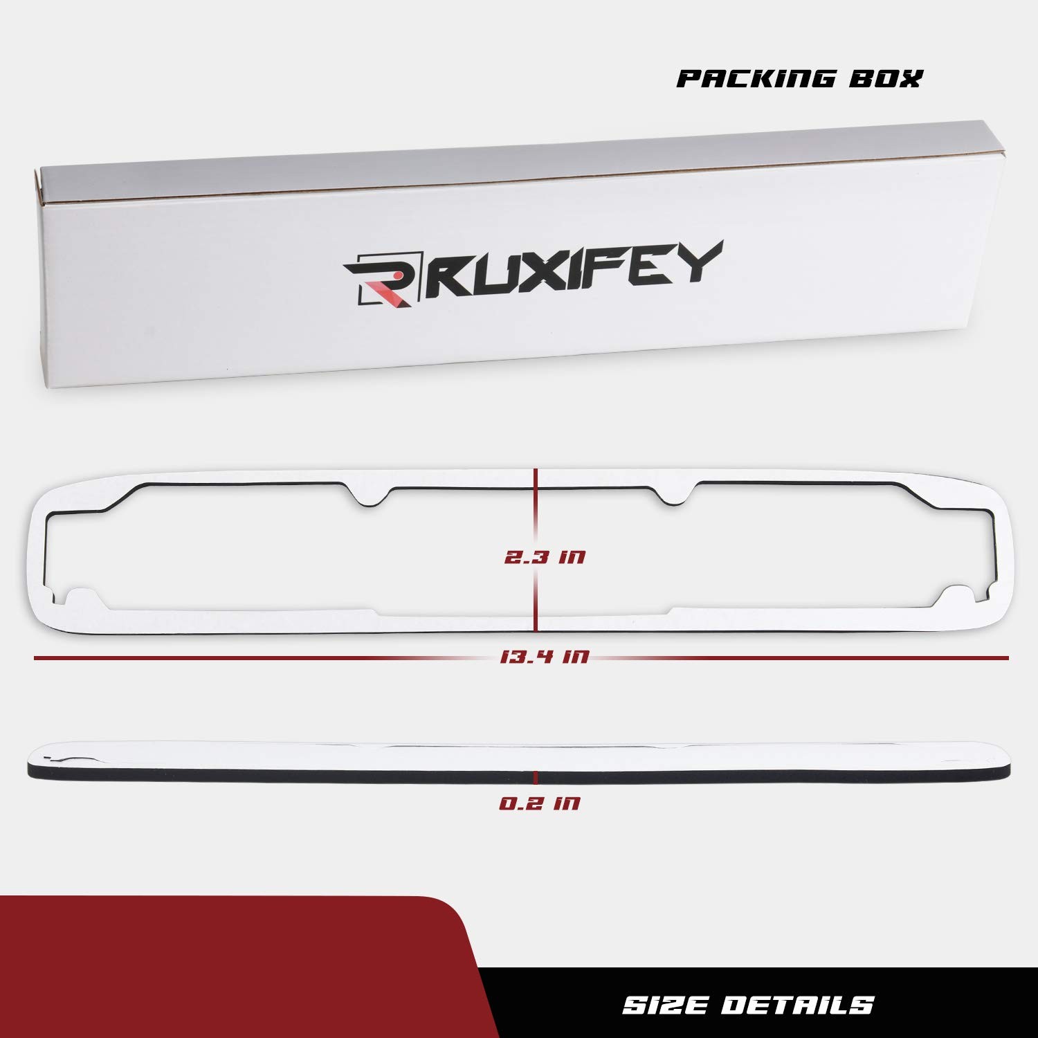RUXIFEY 3rd Third Brake Light Gasket Seal Compatible with 1999 to 2006