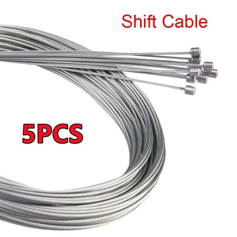 2M Bicycle Brake Gear Cable MTB Road Bike Shifter Inner Wire Steel 1.2mm