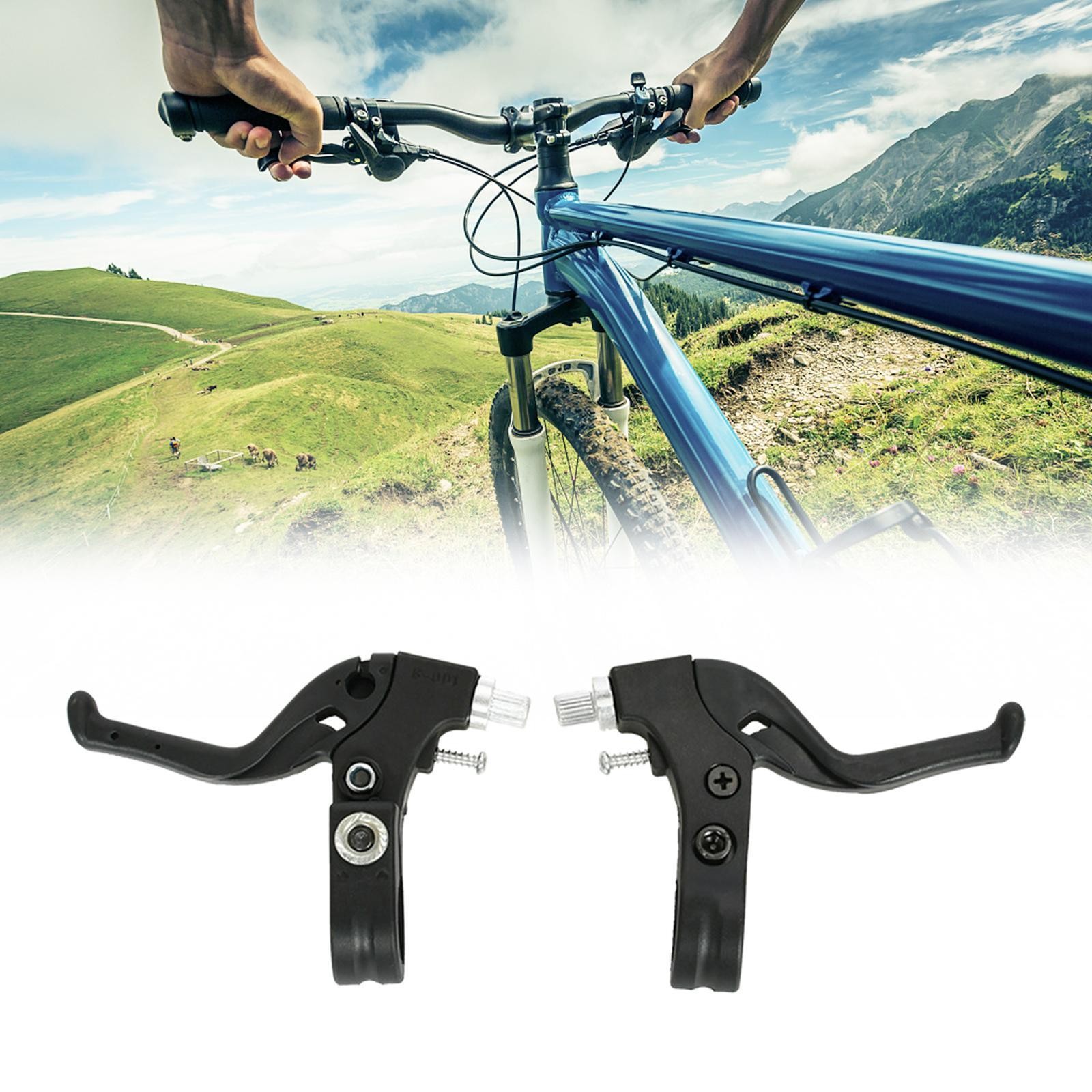 2x Kids Bike Brake Lever Children Bicycle Brake Levers Hand Brake Lever
