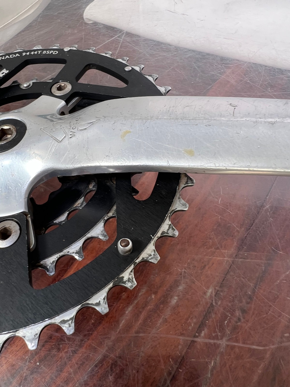 Vintage Specialized Strongarm S-Works 175mm Crankset Race Face Triple Square