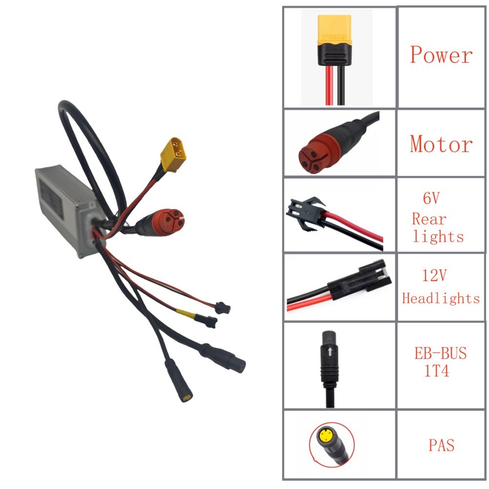 48V 30A Ebike Brushless Controller Sine Wave for Bafang For G062 Motor