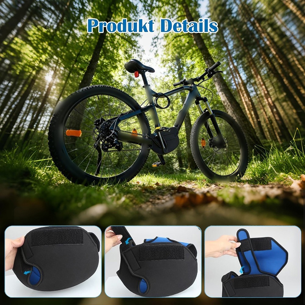 Neoprene Motor Cover for Ebikes 30x20cm Fits Standard Motor Housings Waterproof