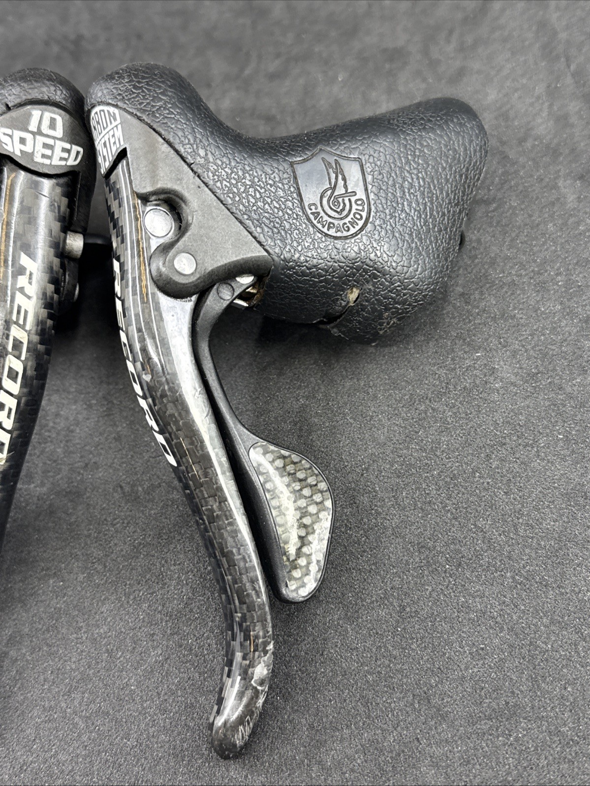 Campagnolo RECORD ErgoPower 10-Speed Shift & Brake Lever Set EXCELLENT USED