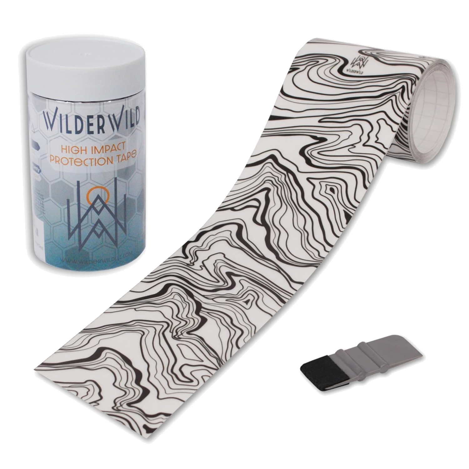 Customizable Mountain Bike Frame Protector 4″x72″ Vinyl Wrap