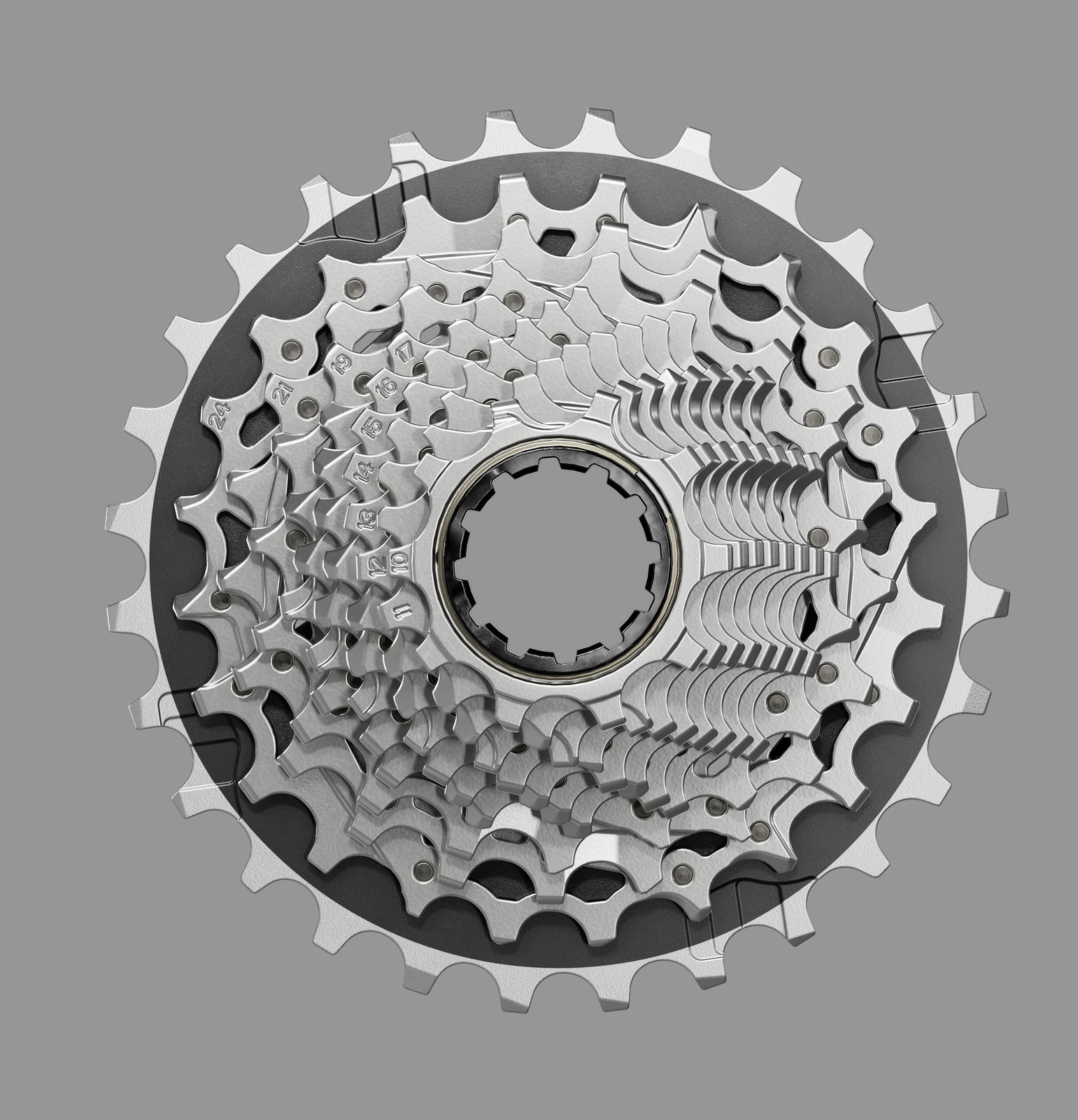 SRAM Force XG-1270 Cassette – 12-Speed, 10-28t, Silver, For XDR Driver Body, E1