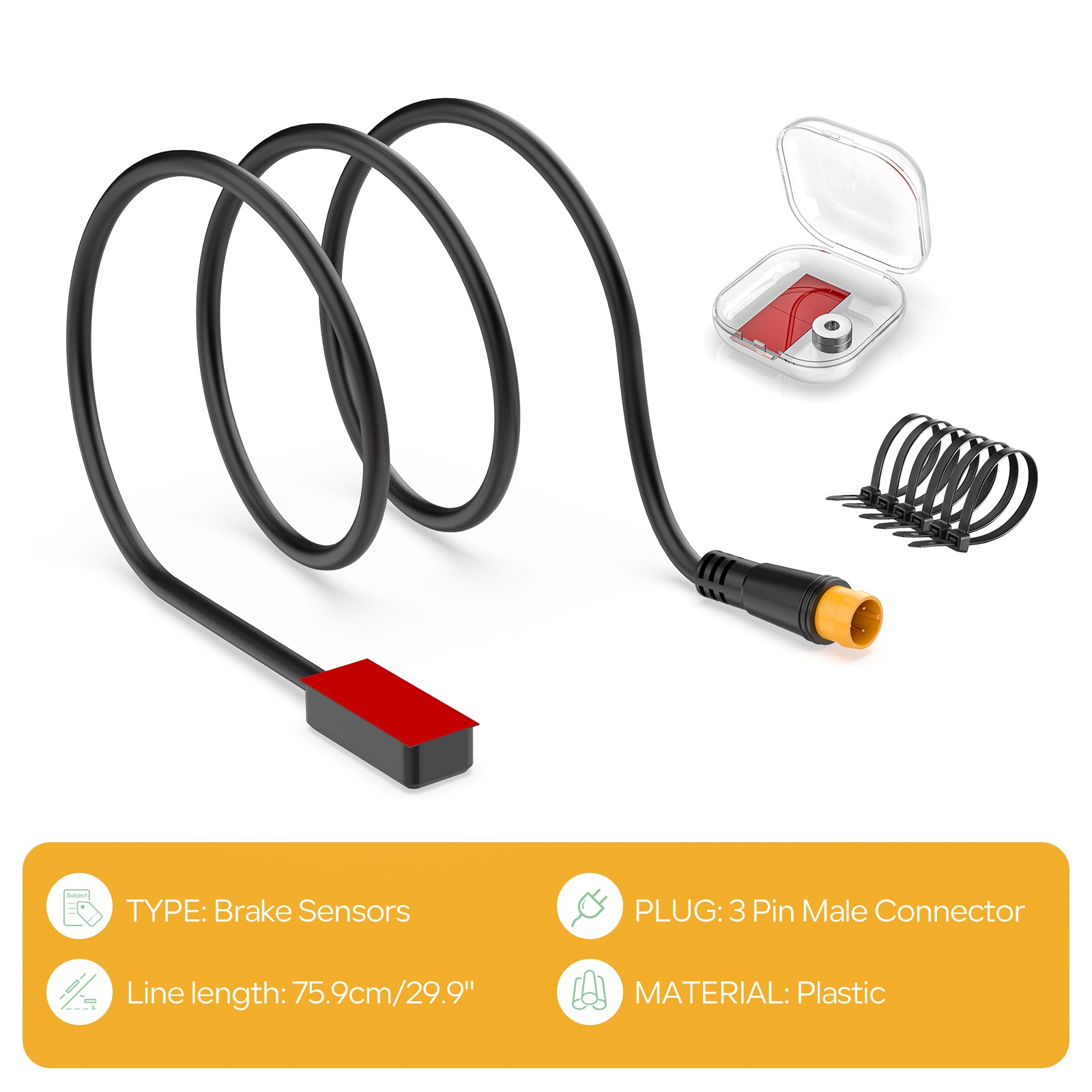 2PCS Brake Sensor Mid Drive Motor For BAFANG BBS01B BBS02B BBSHD