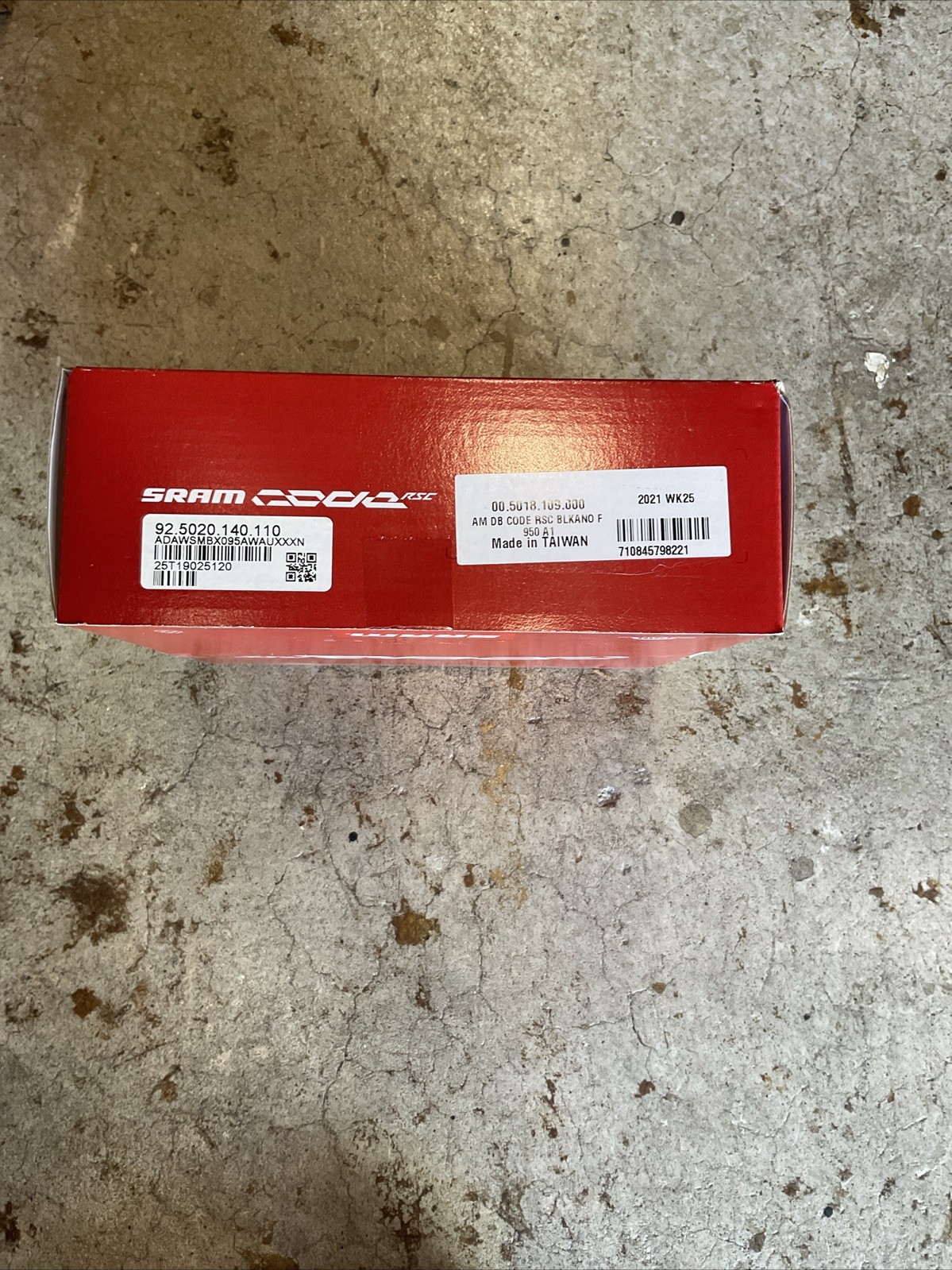 SRAM Code RSC, Black Ano-Front (New In Box) 950mm Hose