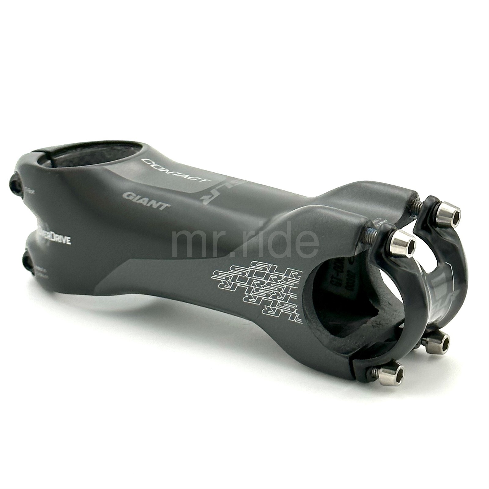 Giant CONTACT SLR OD2 Matt Carbon Stem ±8 Degree 100/110/125/130mm 1-1/4″ Black