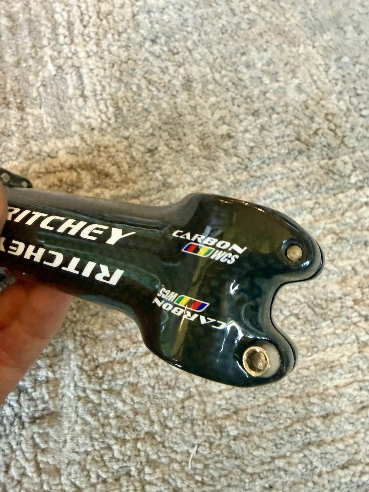 Ritchey WCS Axis 4 Carbon Bicycle Stem, 110mm, 6° Rise/Drop, Threadless, 121g