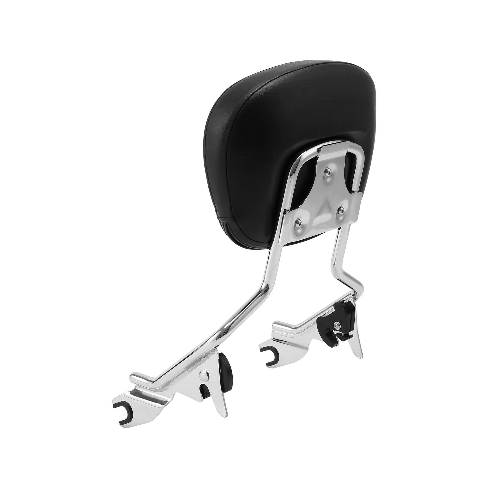Detachable Sissy Bar Passenger Backrest Upright Passenger Backrest Pad & Lugg…