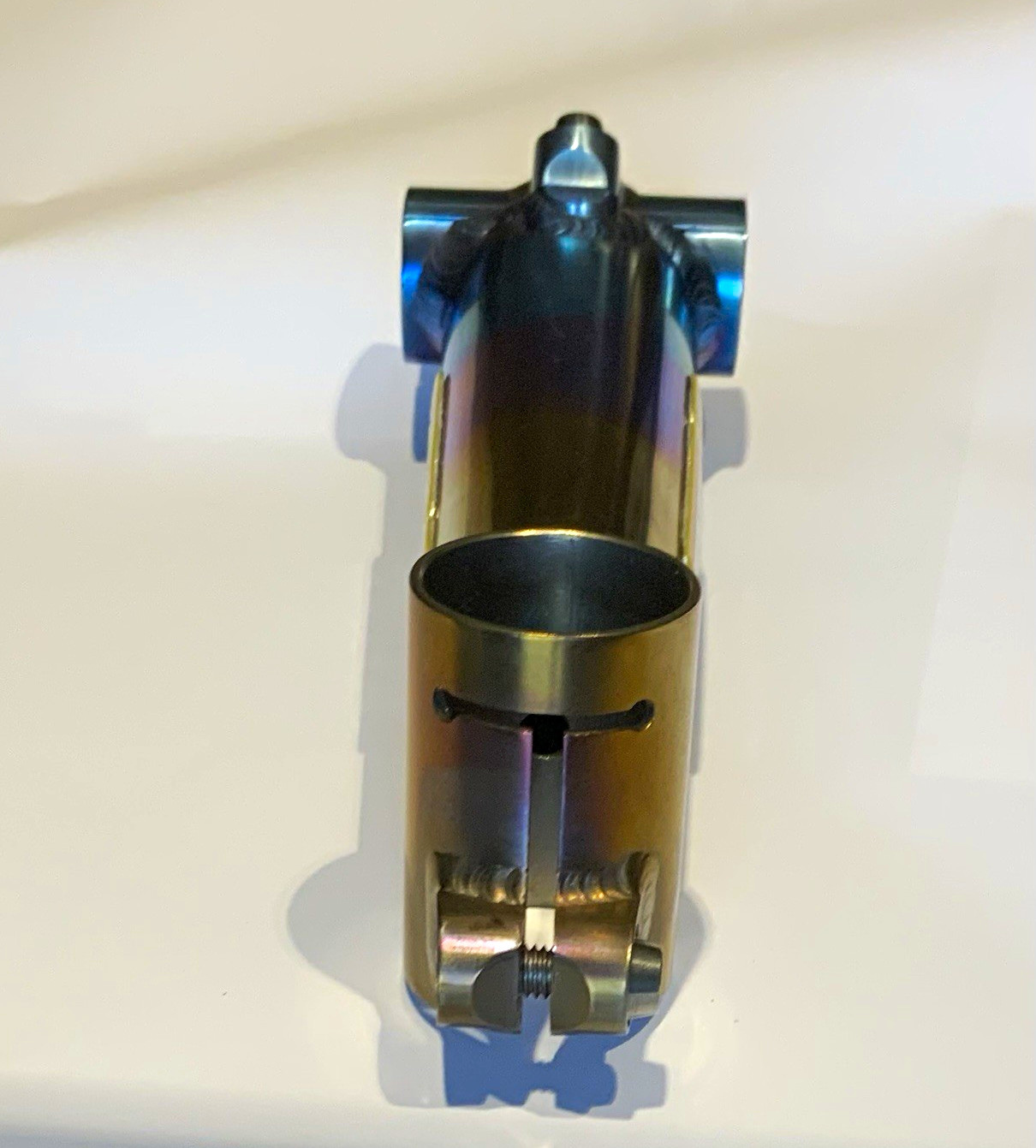 Titec Titanium Bicycle Stem 135mm, 25.4mm Clamp, 1 1/8in Steerer NIGHTSTORM.