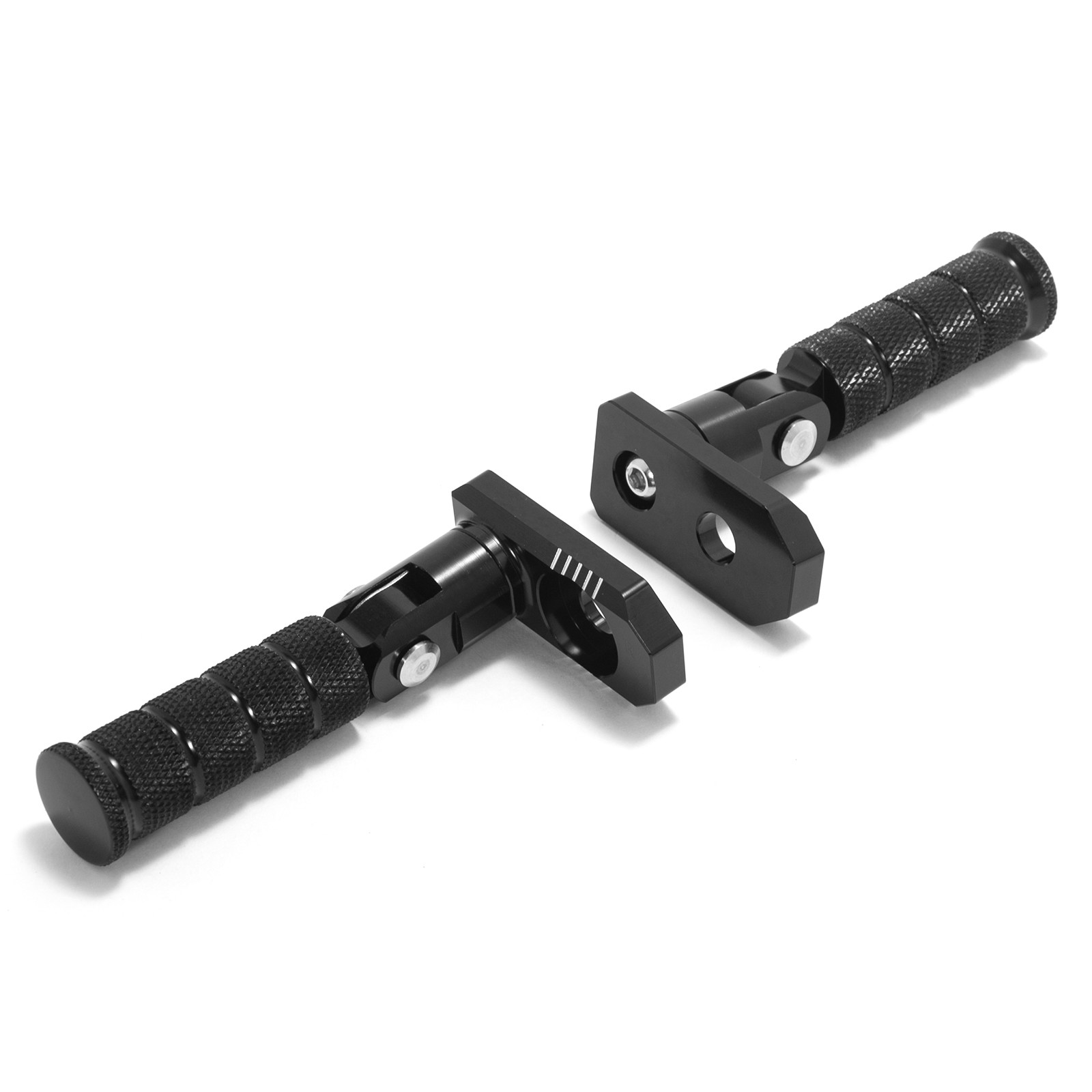 Aluminum E-Bike Black Stunt Foot Pegs Pedal for Apollo RFN for Beta Explorer