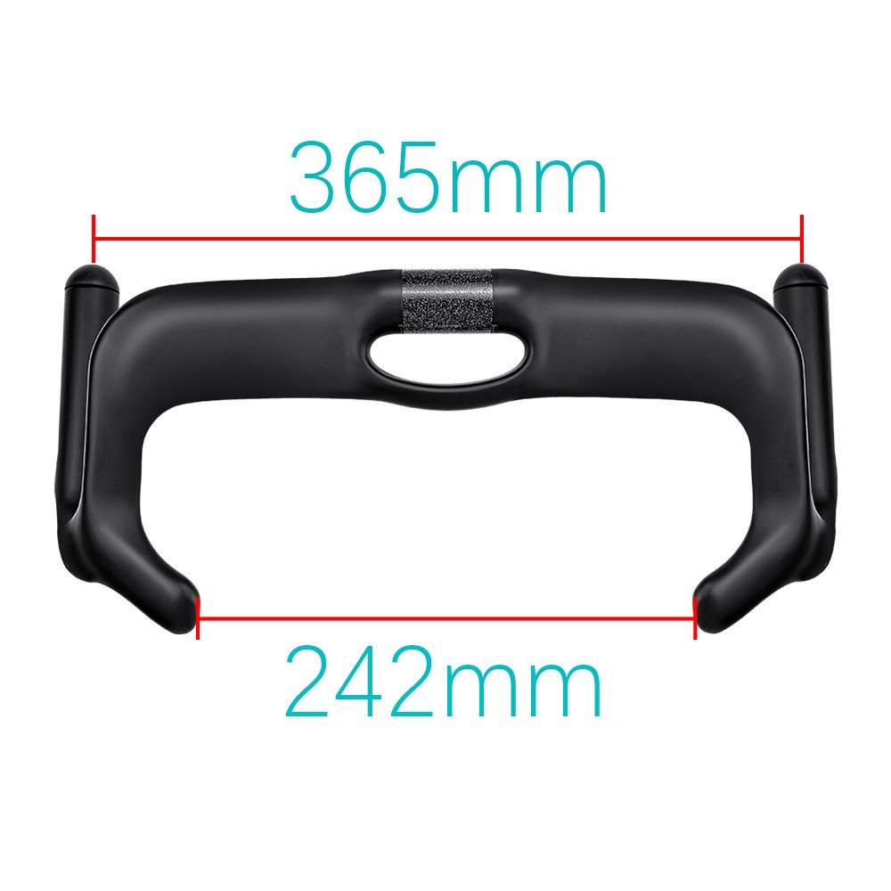Professional Track Bike Carbon Handlebar Fixed Bicycle Drop Bar 31.8mm UCI