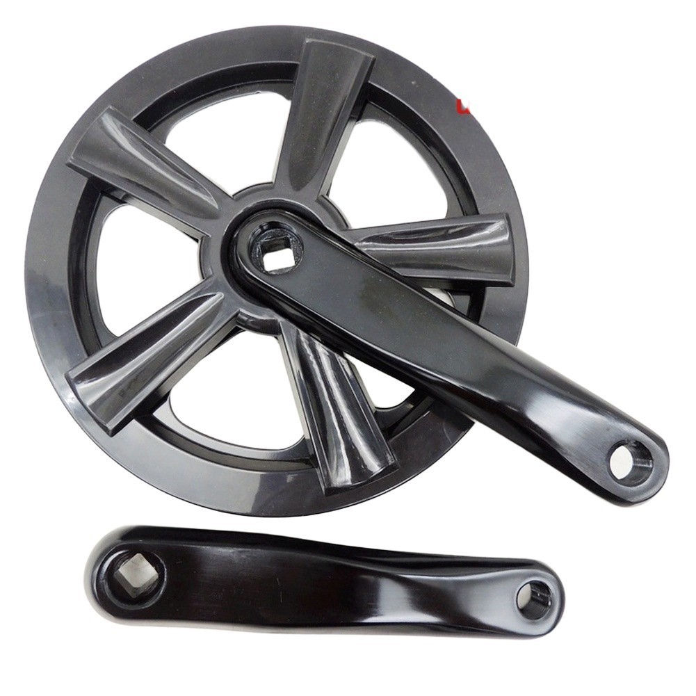 Aluminum Alloy Folding Bike Crankset 152mm Length 32T 48T 52T for Easy Install