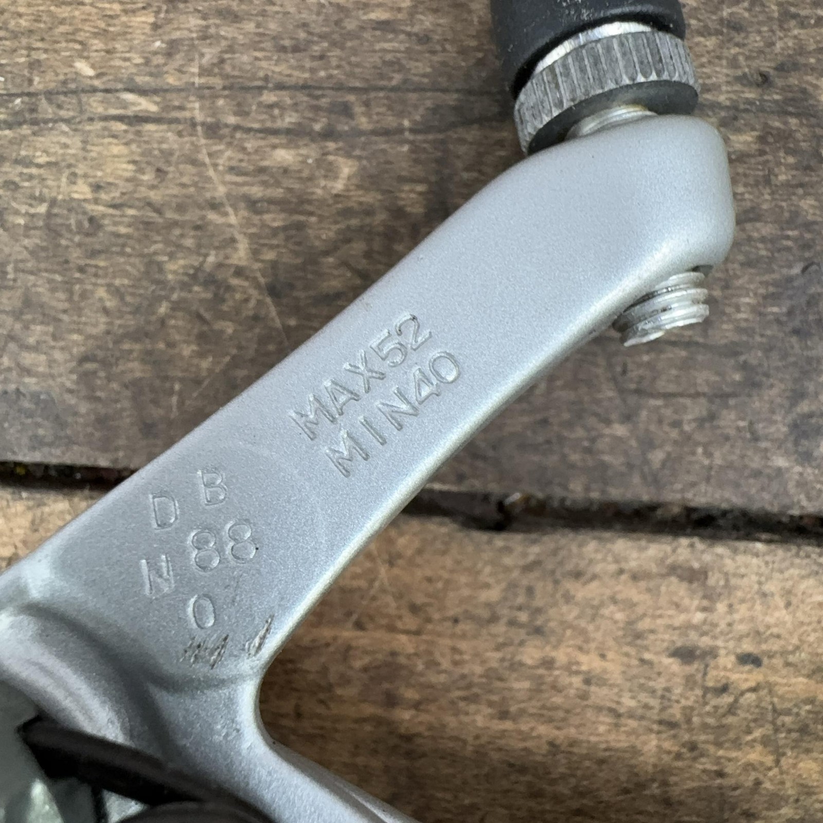 Vintage Dia-Compe EDGE FRS Caliper Brakes Set Silver Side Pull Road Bike Japan