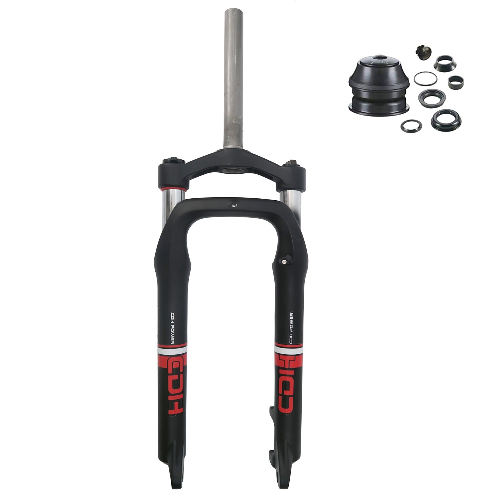 26X4.0″ Bike Fork Suspension Fat tire Fork & Headset for Beach Snow Bike, E-bike