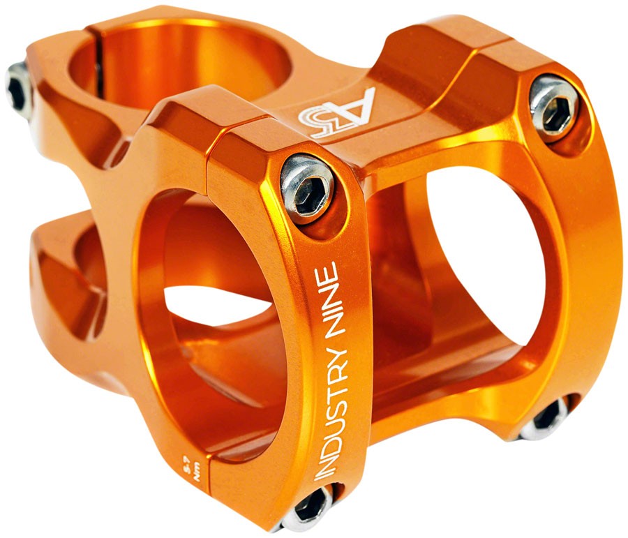 A-Series Stem – Industry Nine A318 Stem – 50mm, 31.8mm Clamp, +/-4.4, 1 1/8″,