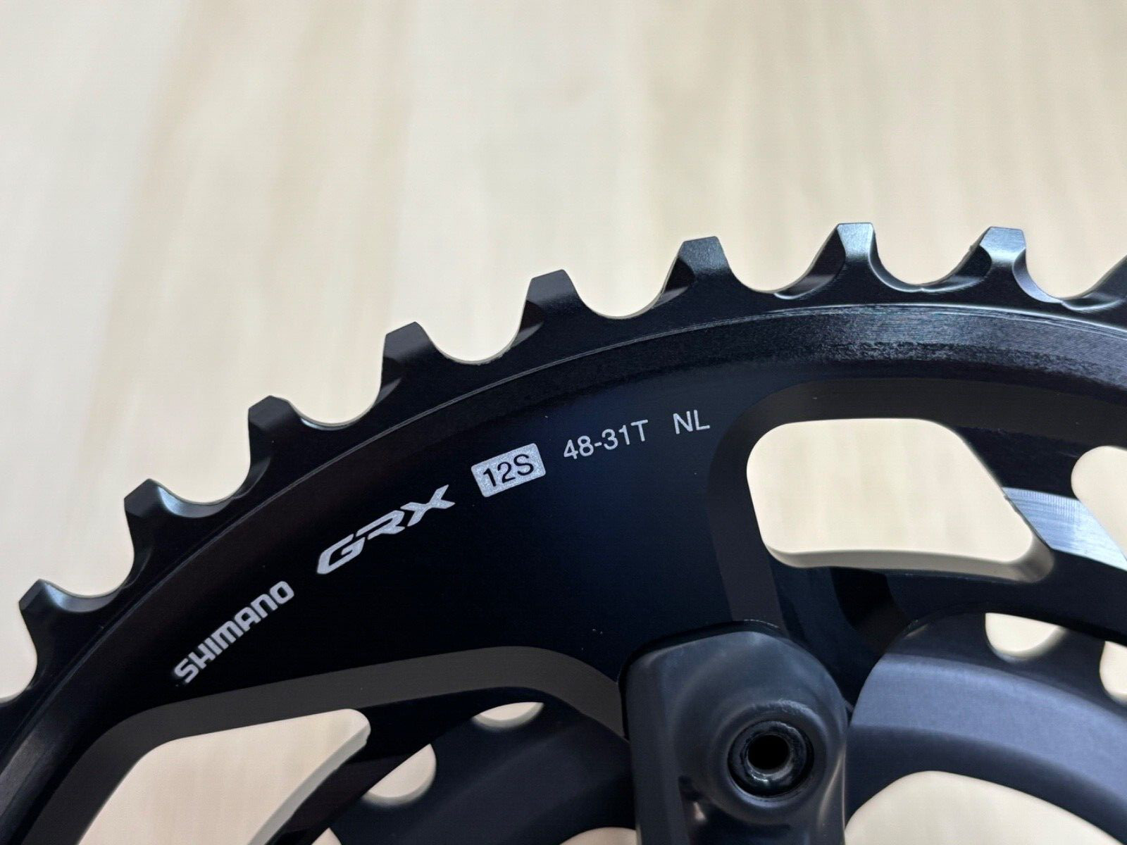 Shimano GRX 820 12 Speed Double Crankset FC-RX820 48-31 172.5mm