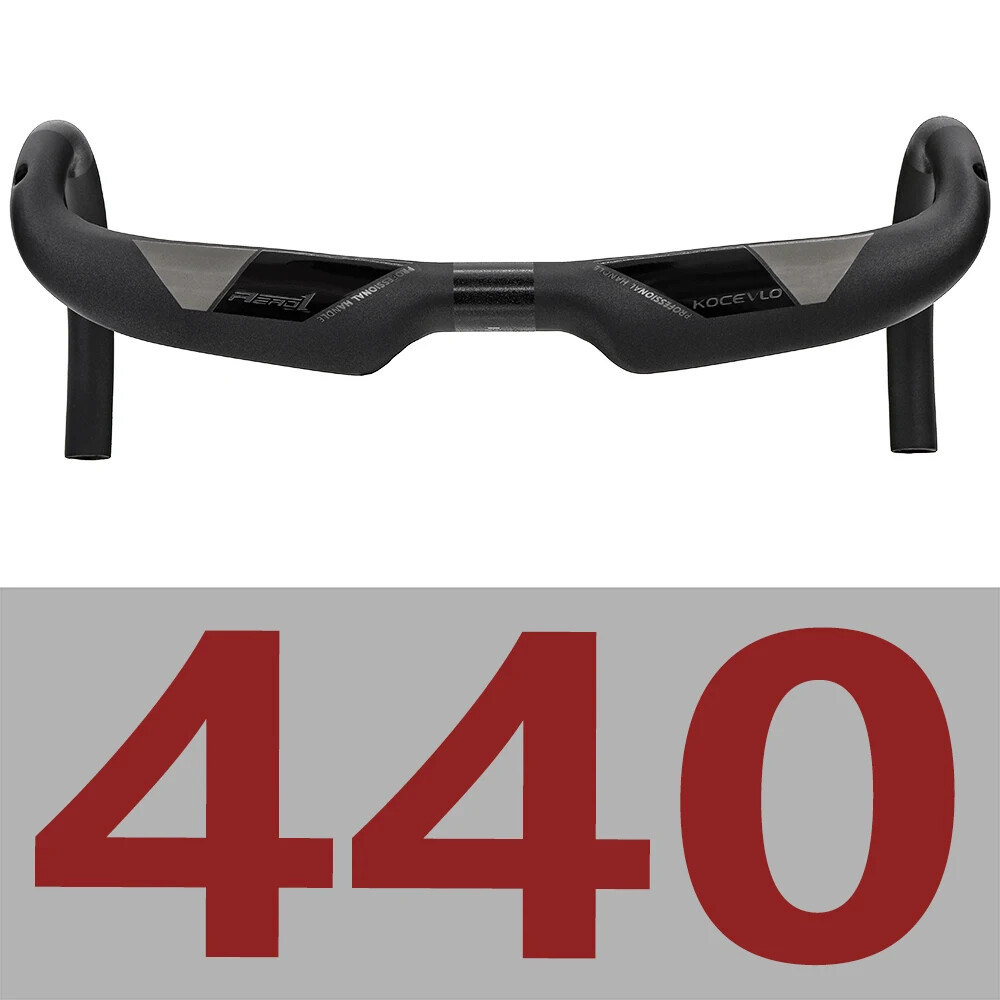 3 Degree Internal Cable Routing Road Bicycle Handlebar Carbon Fiber Bent Bar