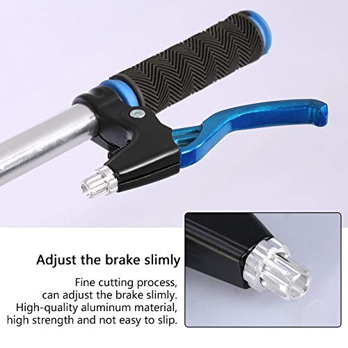 DISIWENE 1 Pair Bicycle Brake Lever, V-Brake Handlebar Aluminium Alloy Blue