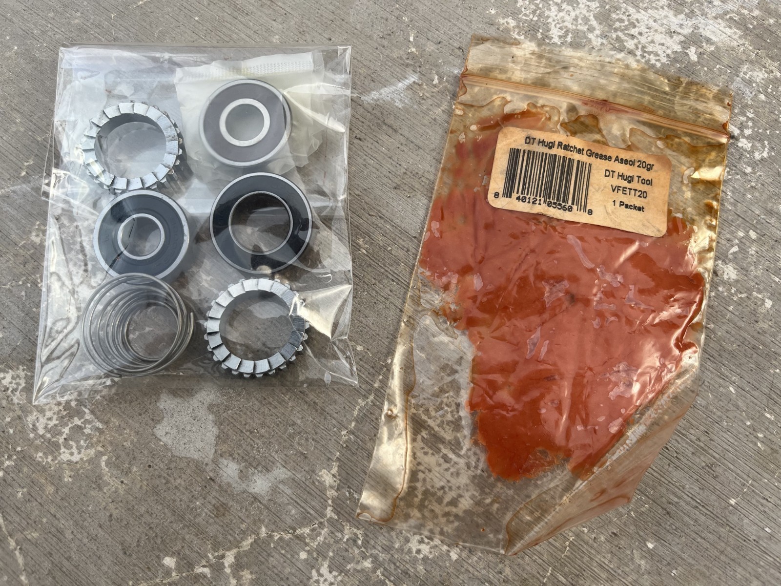 NOS DT Swiss Hugi Ratchet Drive Rear Hub Rebuild Kit | Made in Germany