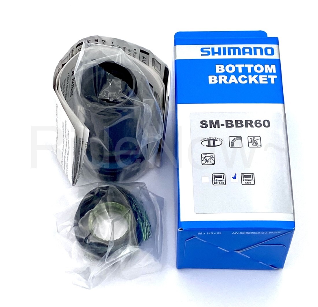 Shimano Ultegra SM-BBR60 External Bottom Bracket BB W/O TLFC NIB ISMBBR60B