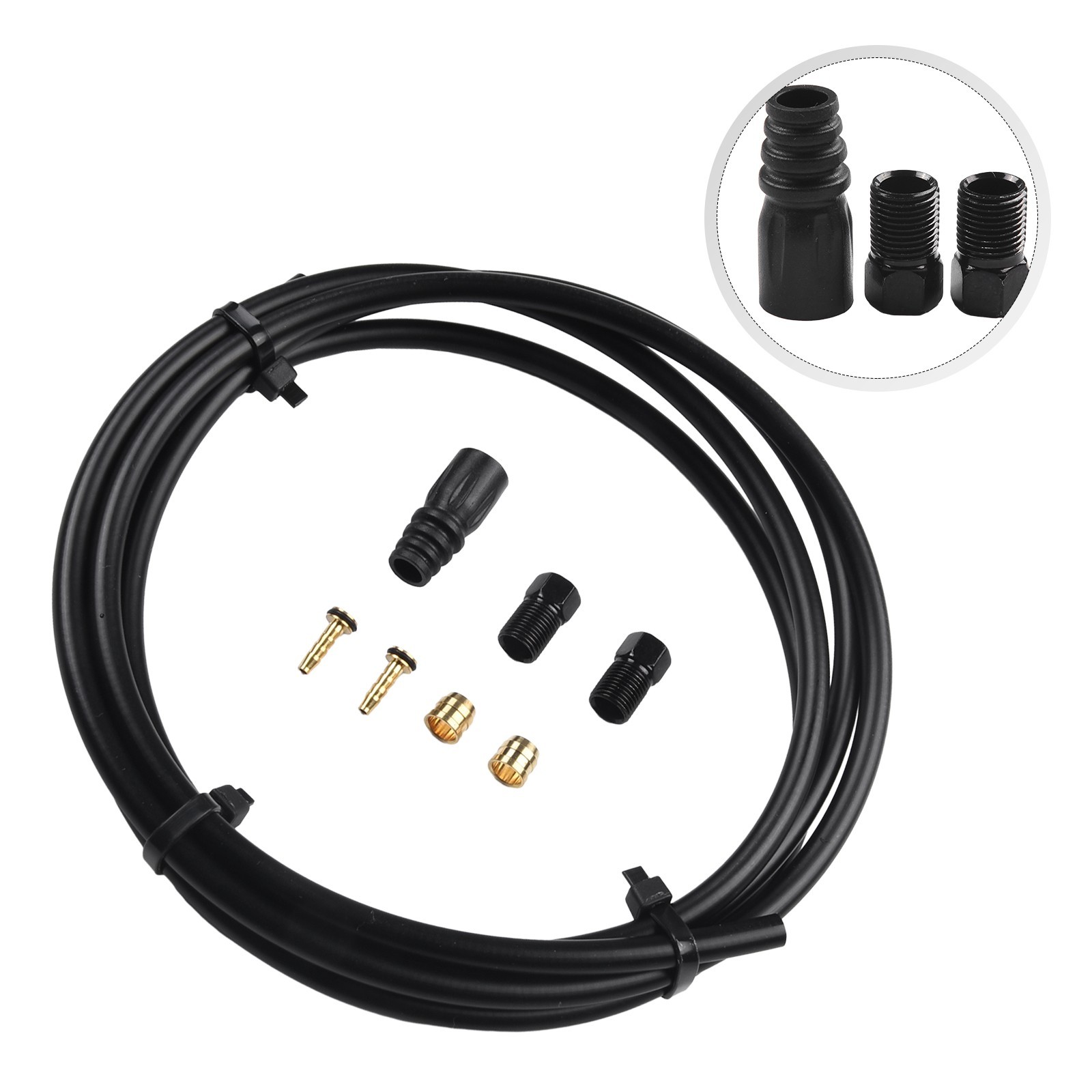 1 Set For Tektro Tubing Hydraulic-Disc Brake Oil Tube Pipe MTB Bike Brake Hose