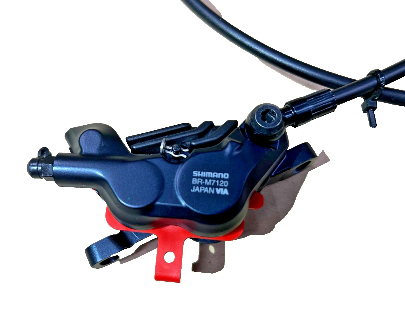 Shimano SLX BR-M7120 Front Disc Brake – Front, Hydraulic, Post Mount, 4-Piston
