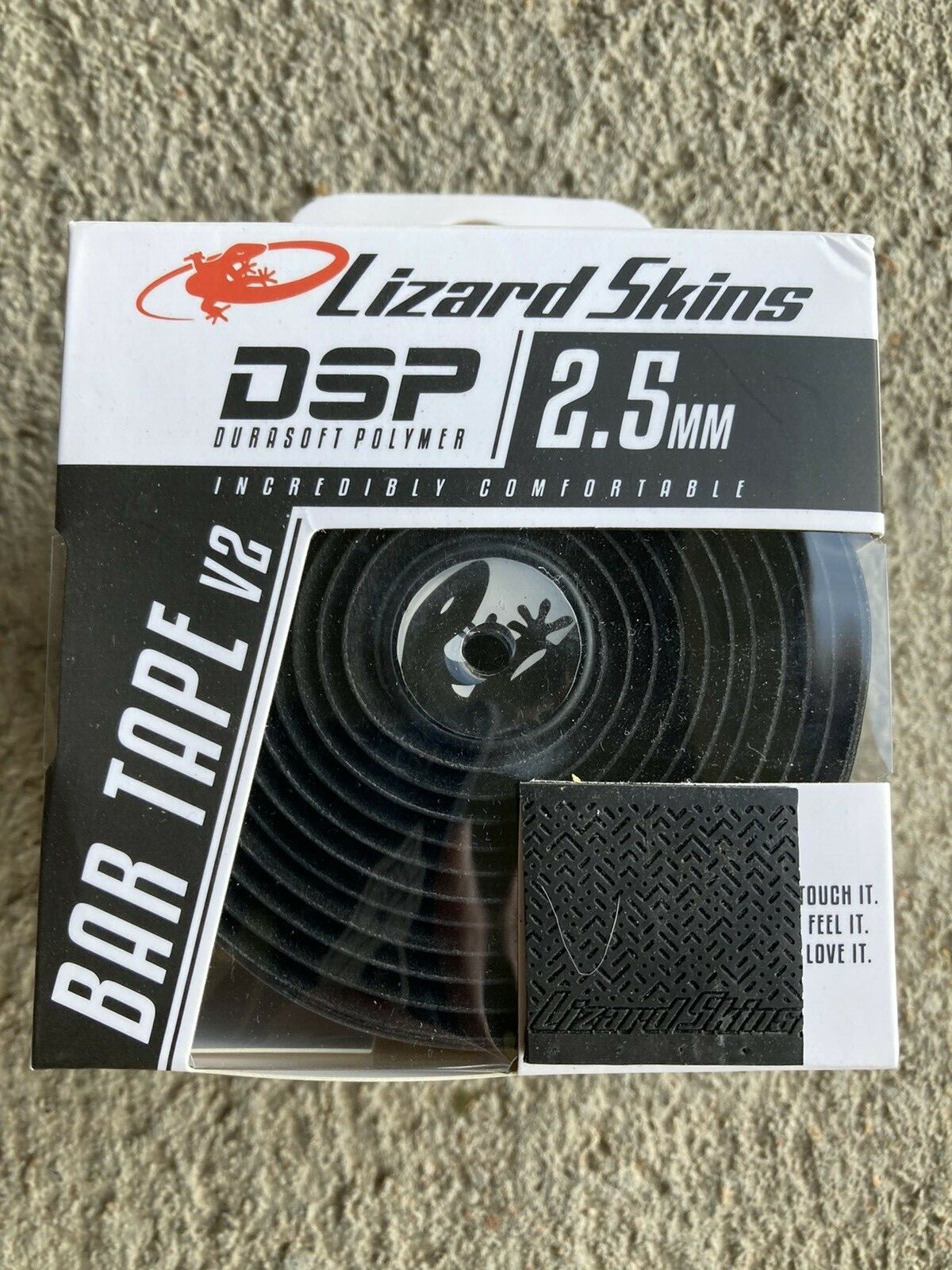 Lizard Skins DSP 2.5mm V2 Handlebar Bar Tape road gravel bike wrap Jet Black