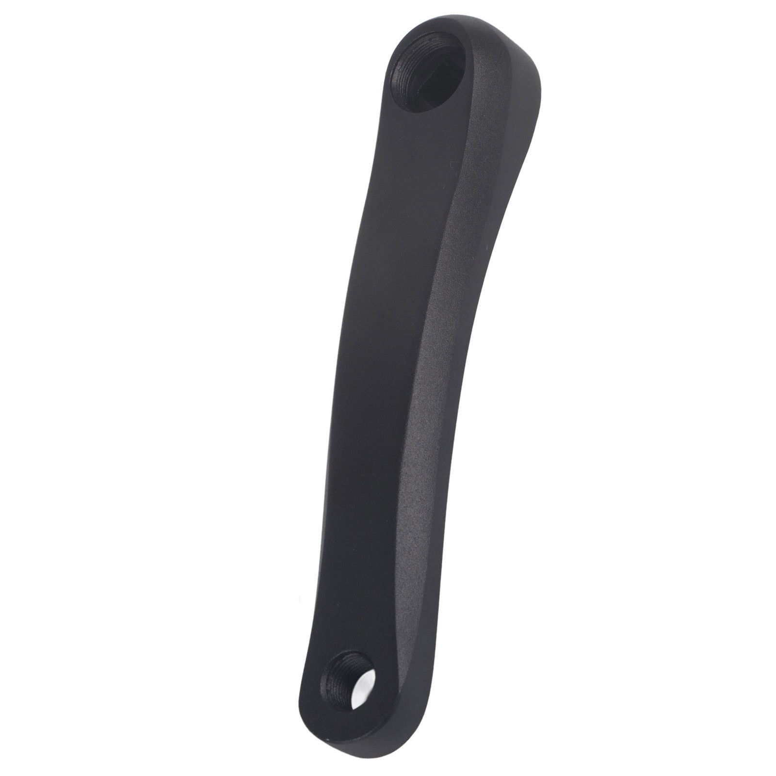 170mm Bike Aluminum Alloy Left Single Chain Crank Arm Replacement (Black Rhombic