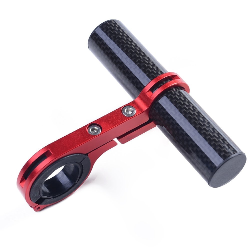 Bike Handlebar Extender Extension Carbon Fiber Bracket Aluminum Alloy Clamp F…