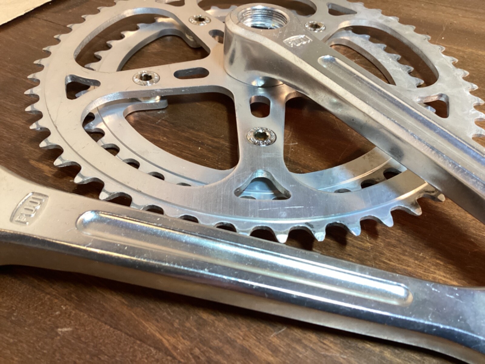 Sugino Fuji Crankset 52 42 Double 171Mm Square Japan Road Royale Sport Nishiki