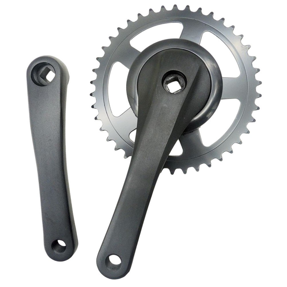 Premium For Fixie Bike Chainset 42T 170mm Crankset for Electric and MTB Bikes