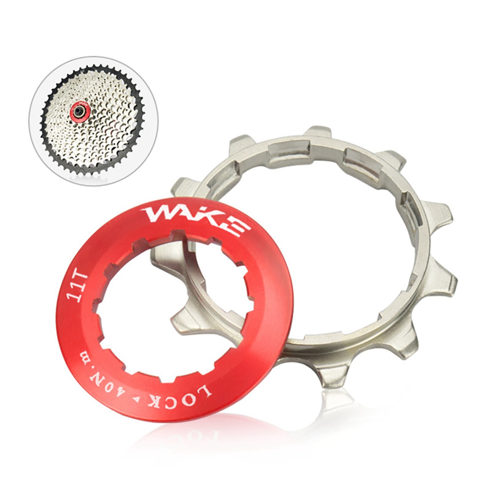 2X Bicycle Cassette Cog MTB Road Bike 8 9 10 11 12 Speed 11T Flywheel Part4173