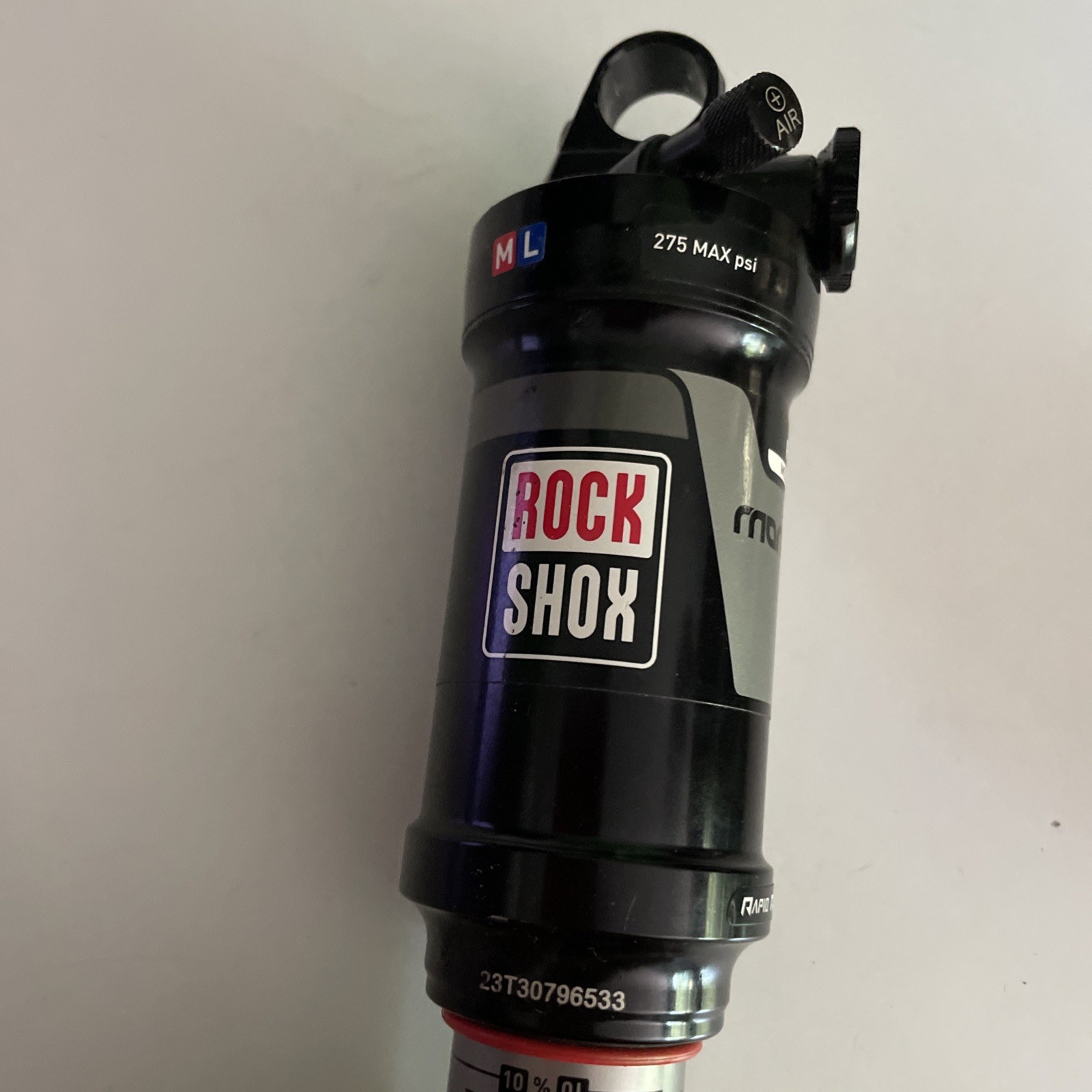 Rock Shox size 7.875» Monarch Model R – Rear Air Shock – READ NEEDS REPAIR