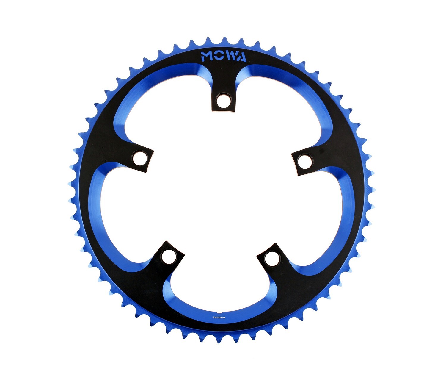 Mowa Road eBike Single Biking Chainring 56T For Shimano SRAM Campy Use Blue