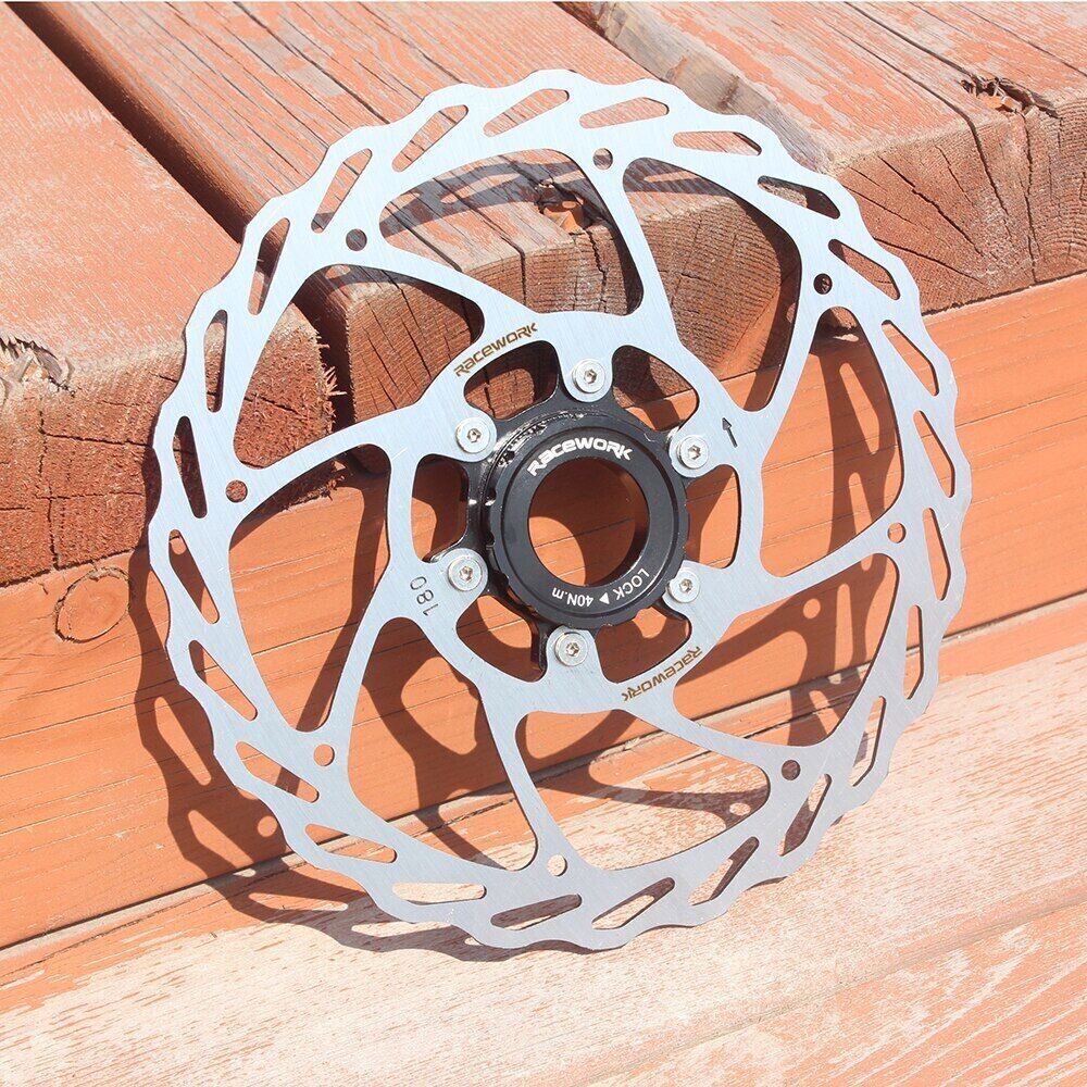 RACEWORK Bicycle Disc Brake Rotor Center Lock 140/160/180mm Bike Rotors