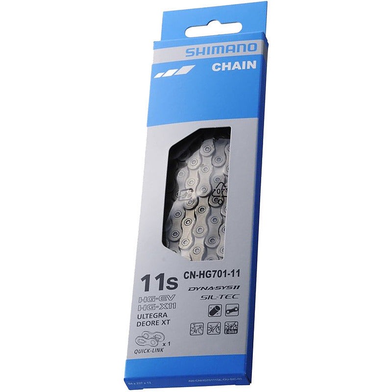 New Shimano CN-HG701-11 11-Speed Chain 126L w/ Quick-Link SIL-TEC XT/Ultegra