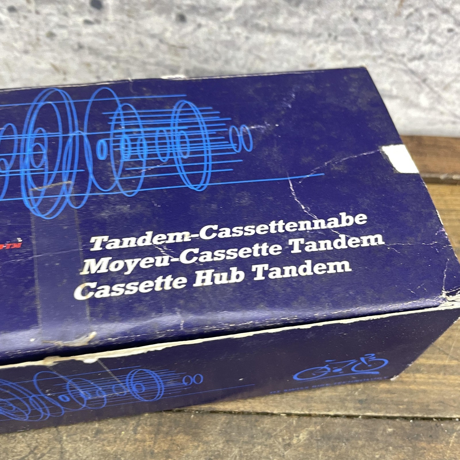 DT Hügi Compact Tandem Rear Hub NOS New Shimano 40h 140mm Arai Drum Brake