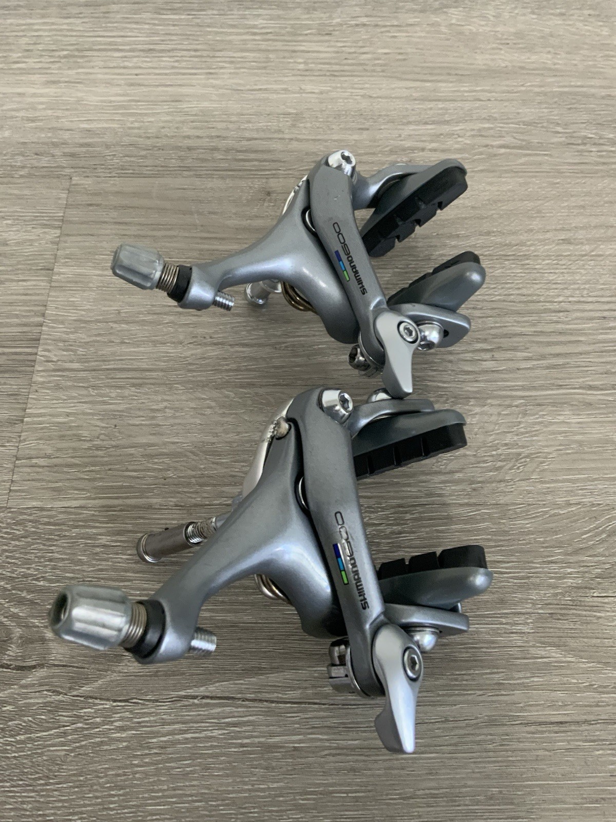 SHIMANO 600 ULTEGRA BRAKE CALIPERS RECESSED 39-49 MM REACH RECESSED MOUNTS 6403