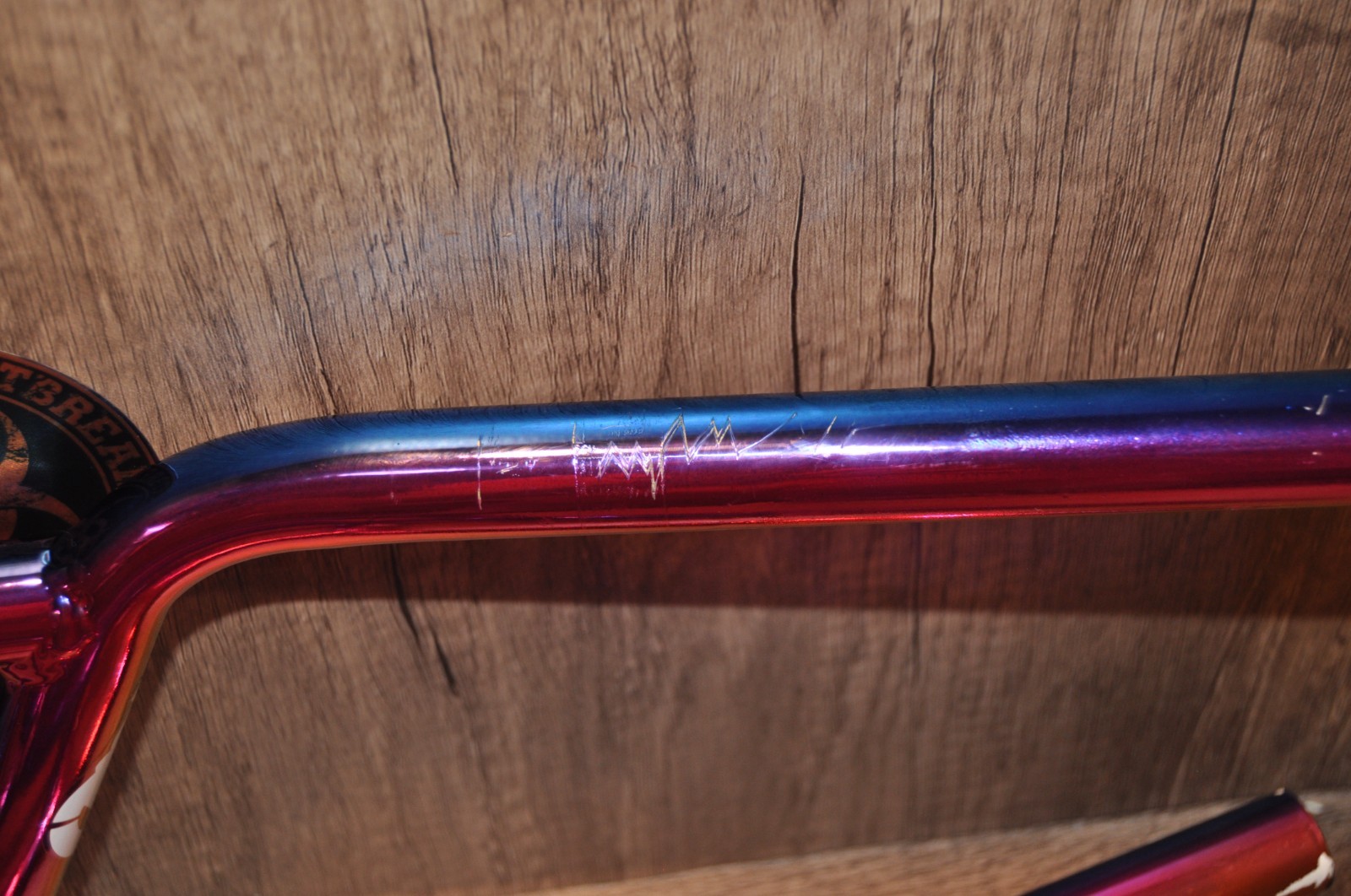 20″ BMX Handlebar Free Style Old & New School Oil Slick (Jet Fuel)