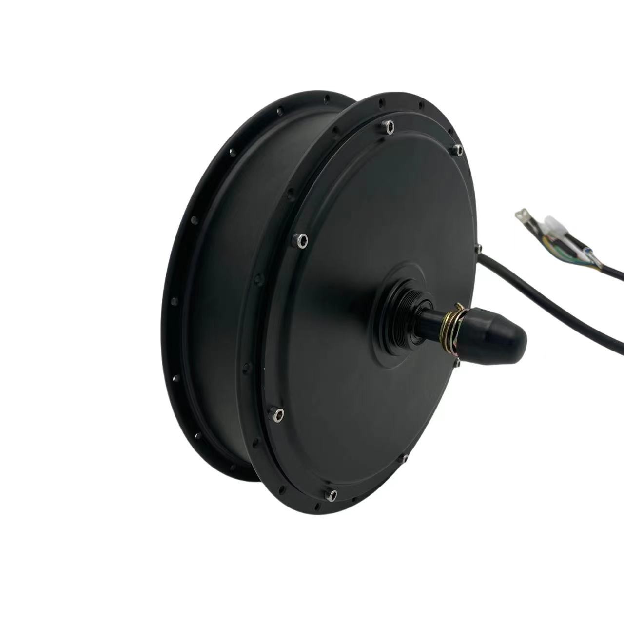 48V 52V 60V 72V 3000W Rear Wheel Hub Motor 3.5T Engine 135mm 145mm 155mm dropout