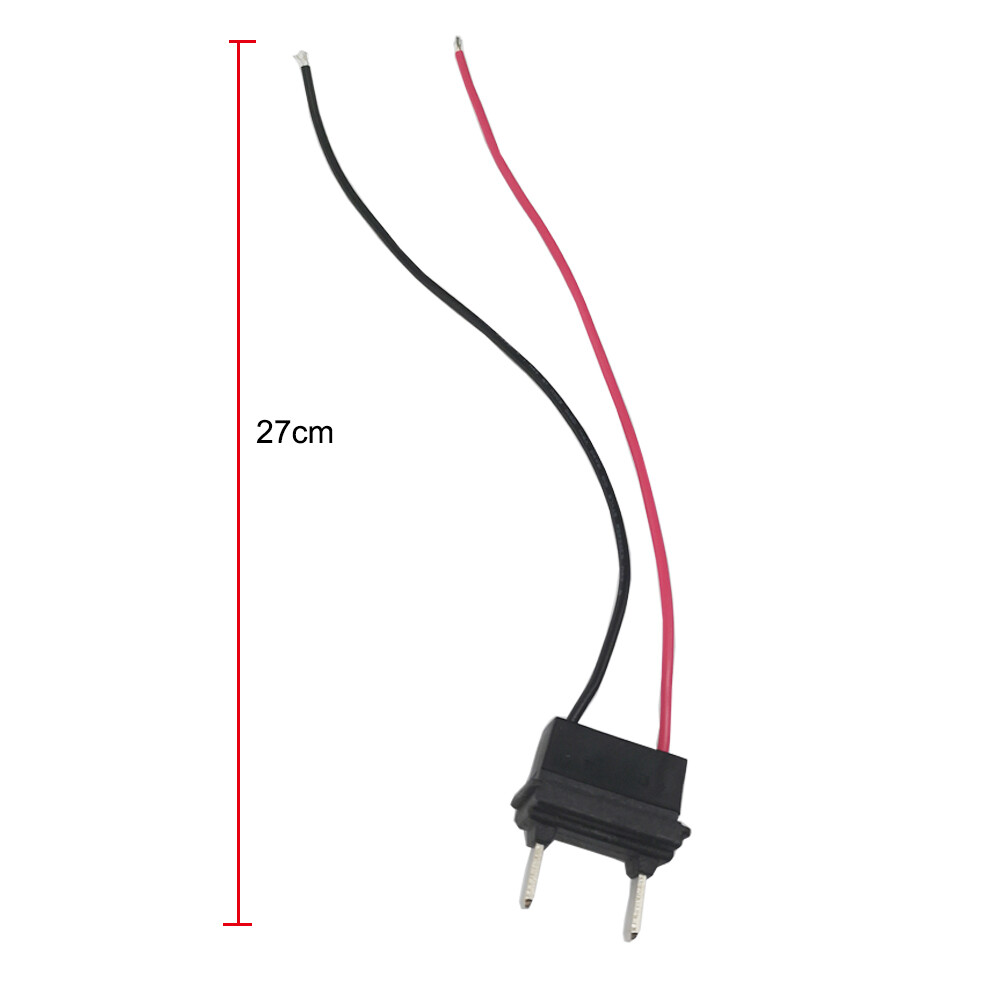 2pcs Silverfish discharge output Cable Wires Leads 2 pins Bicycle Battery e-bike