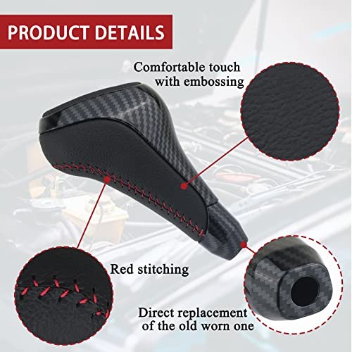 TQPONLY Automatic Gear Shift Knob Compatible with 2012-2023 Toyota Carbon Fiber