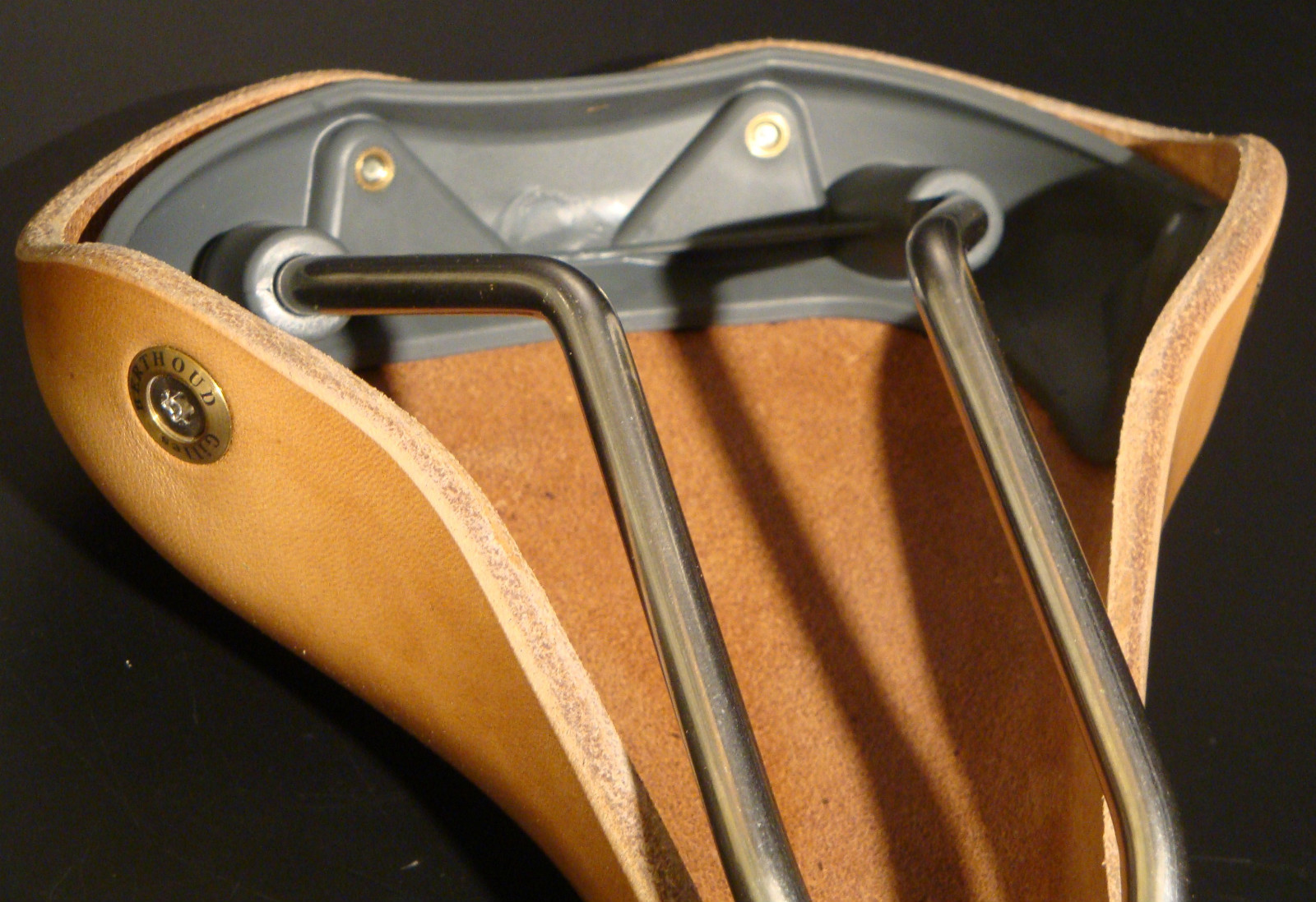 NEW GILLES BERTHOUD SADDLE SEAT SOULOR NATURAL MADE IN FRANCE IDEALE BROOKS