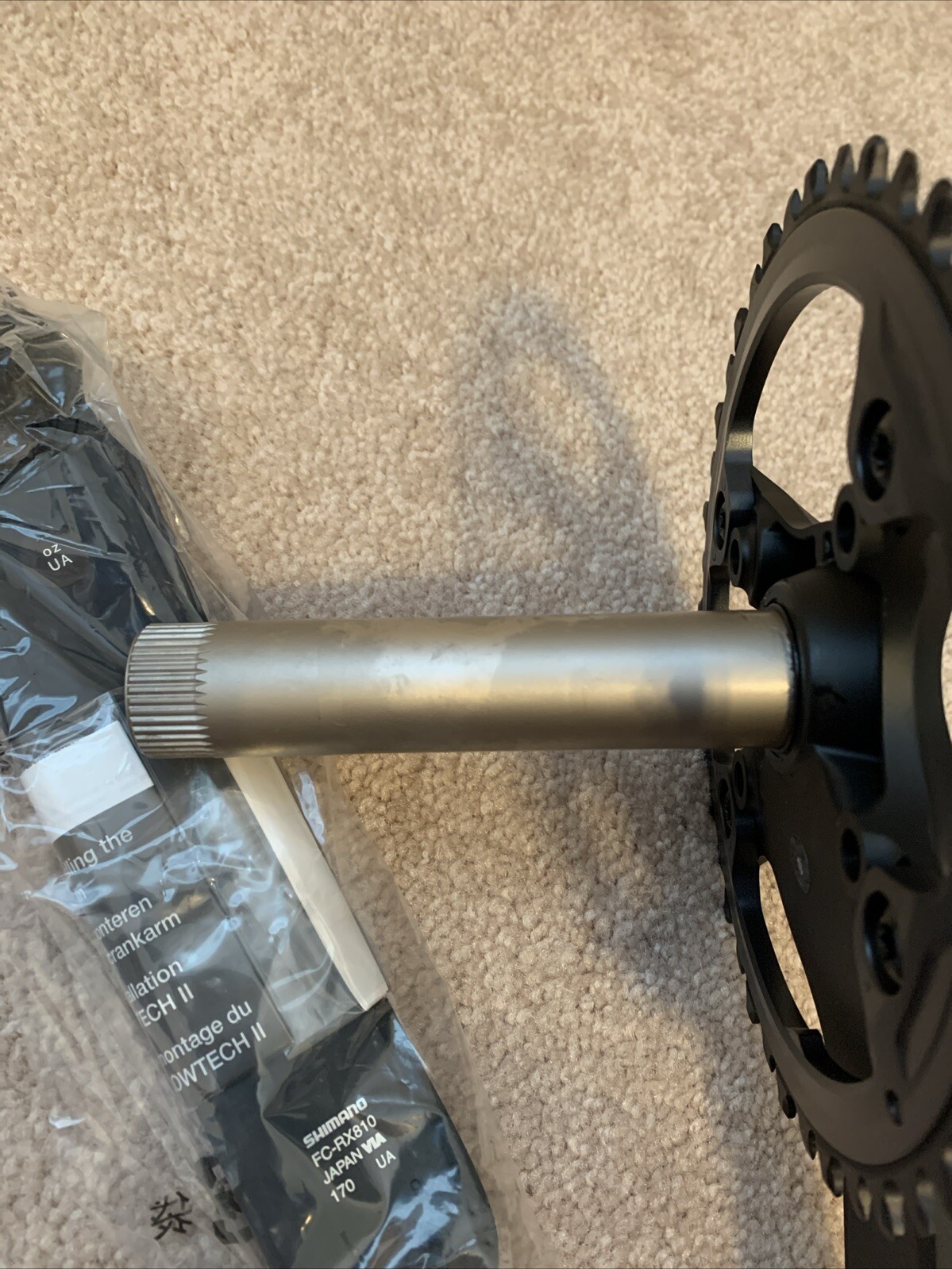 Shimano FC-RX810 Crankset 170mm, 40T