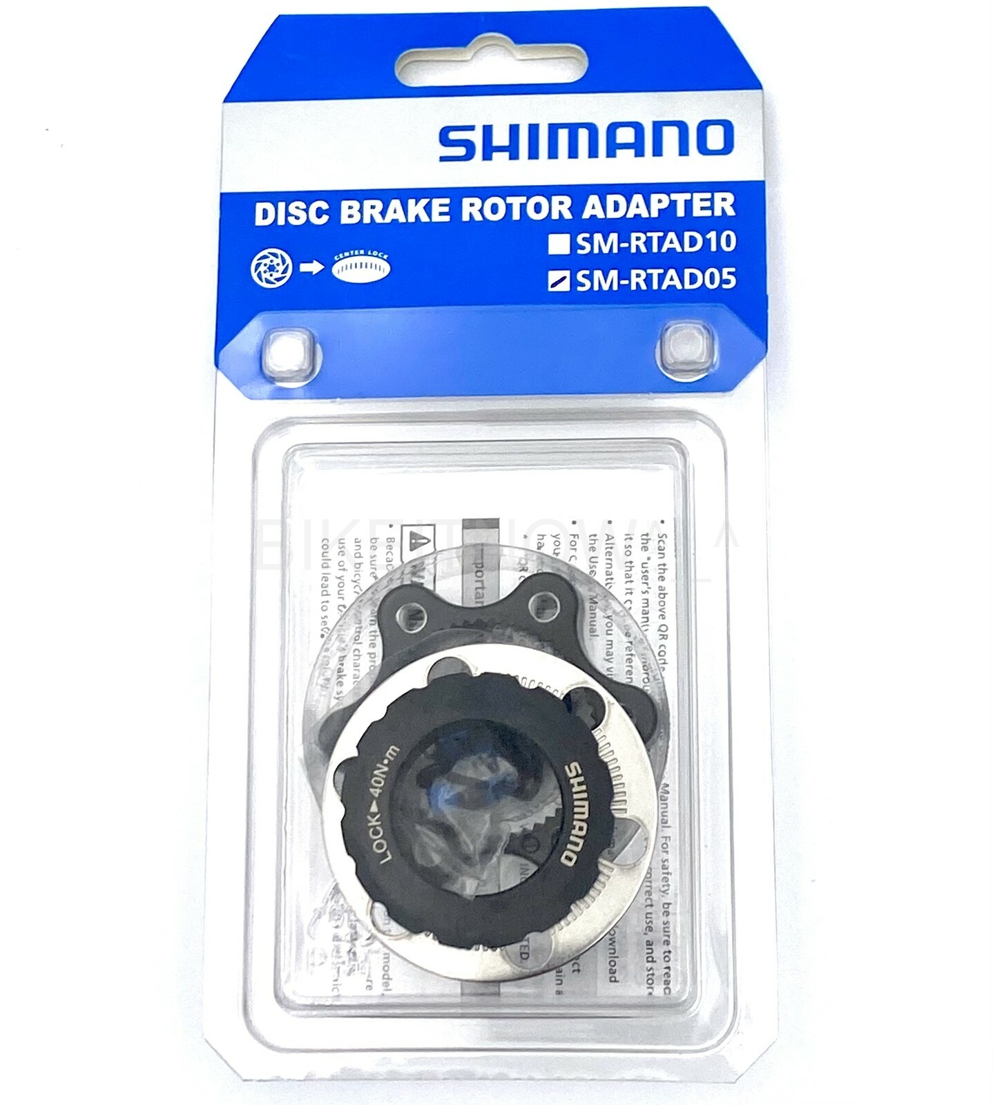 New Shimano Bike Center Lock to 6 Bolt Disc Rotor HUB Adapter SM-RTAD05