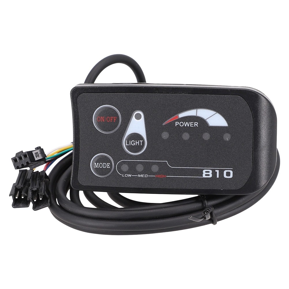 36V LED 810 Display Level Meter Panel For Electric Bike/ebike/e-scooter NEW
