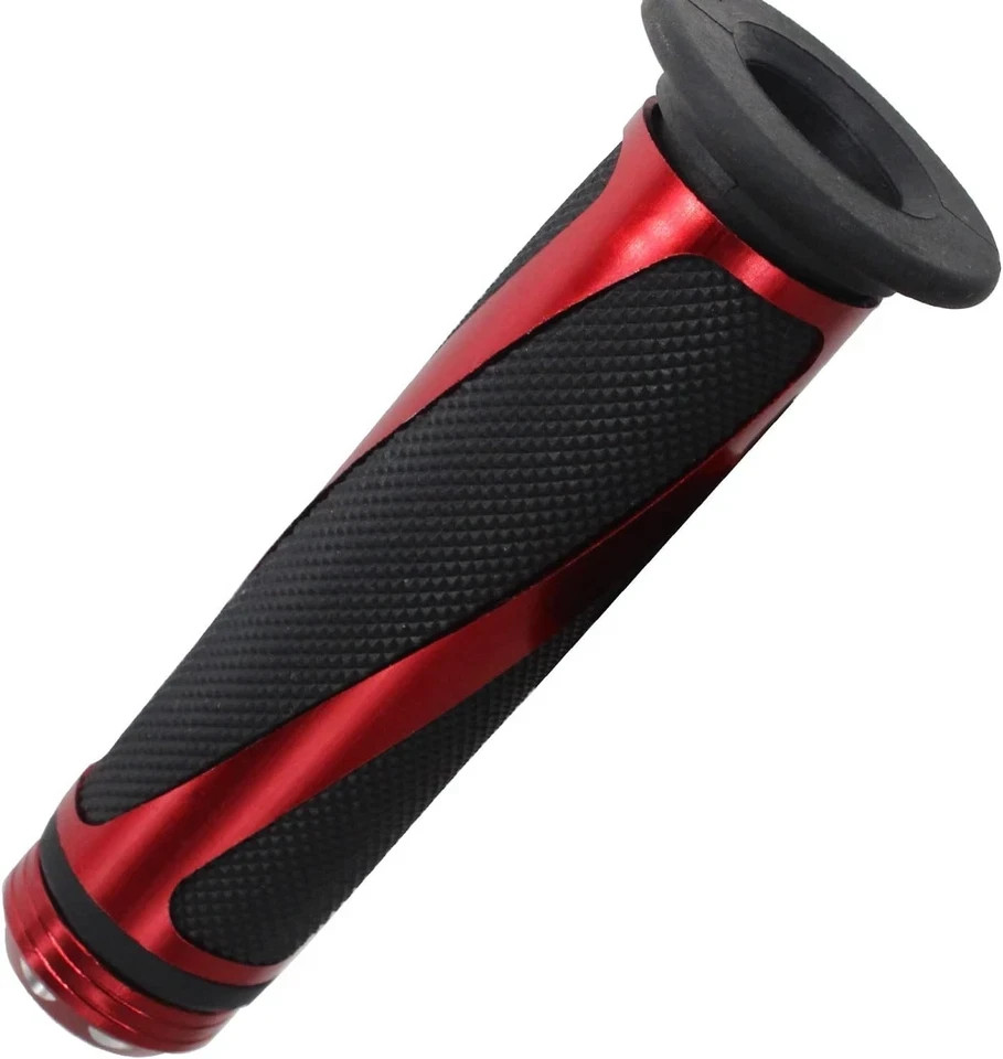 7/8″ 22mm ATV Handlebar Grips Non-Slip Universal for ATV 4 Wheeler Quad red